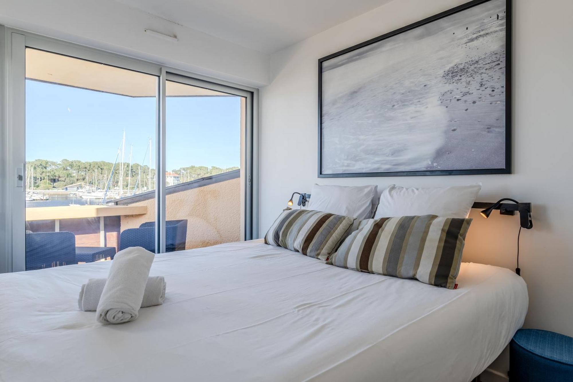 Апартаменты Atlantic Selection - Le Catamaran - Face Au Port Капбретон Экстерьер фото