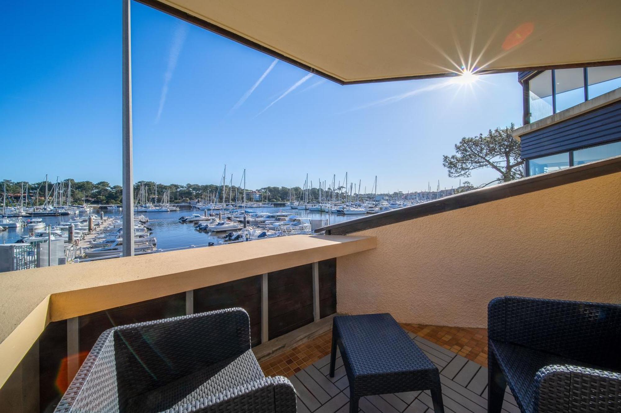 Апартаменты Atlantic Selection - Le Catamaran - Face Au Port Капбретон Экстерьер фото